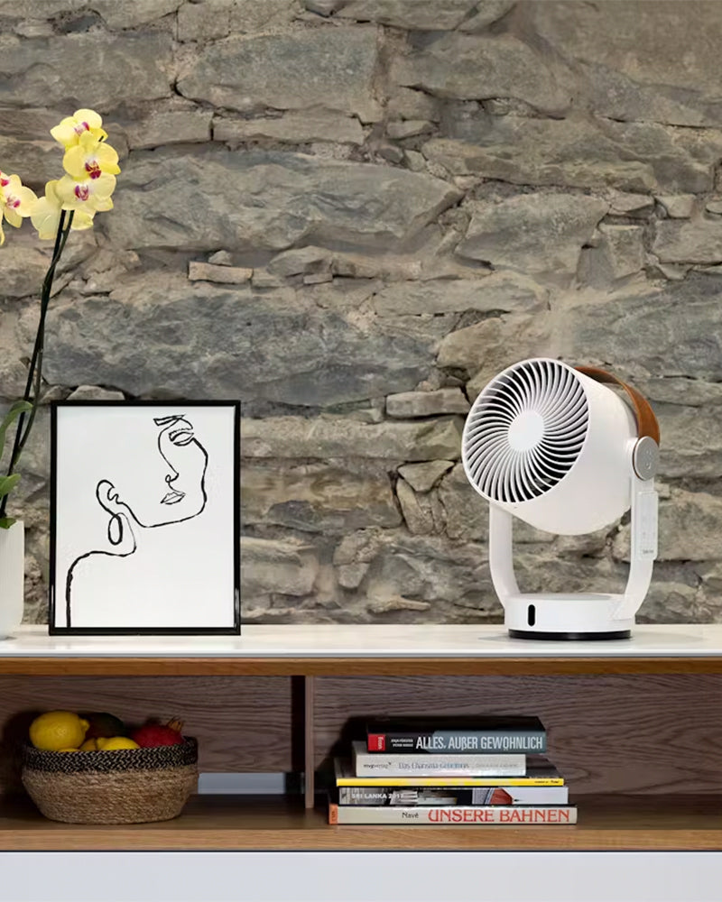 Leo - Ventilatore bianco