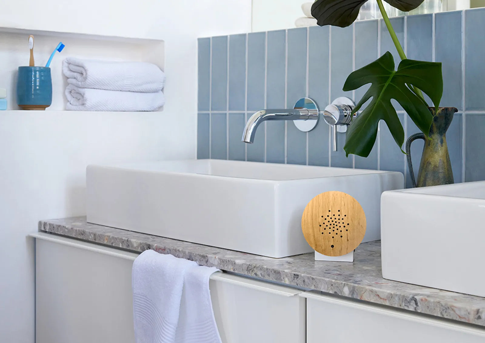 Cassa sonora mare e onde quercia