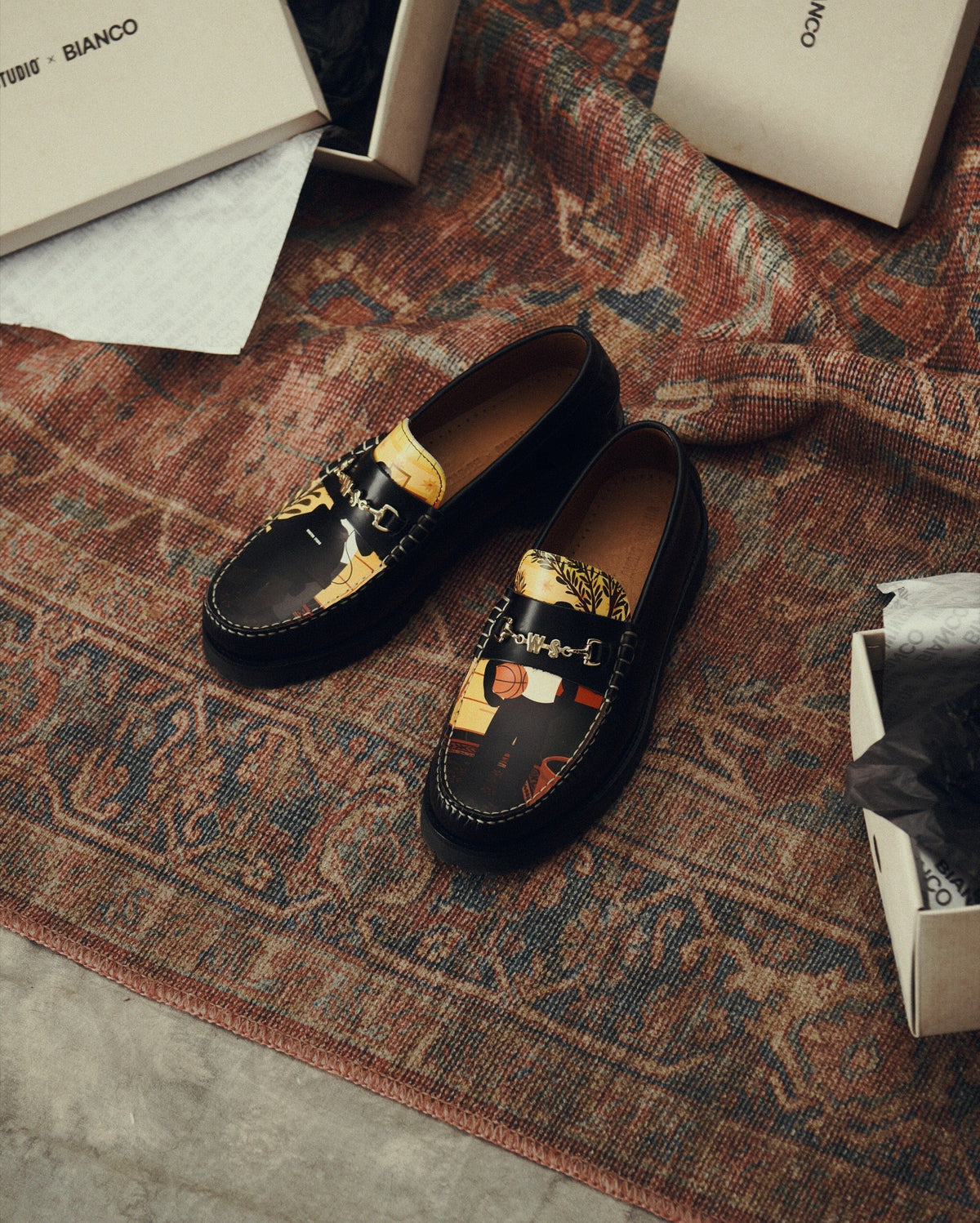 Winston Studio realizza il proprio loafer insieme a Bianco