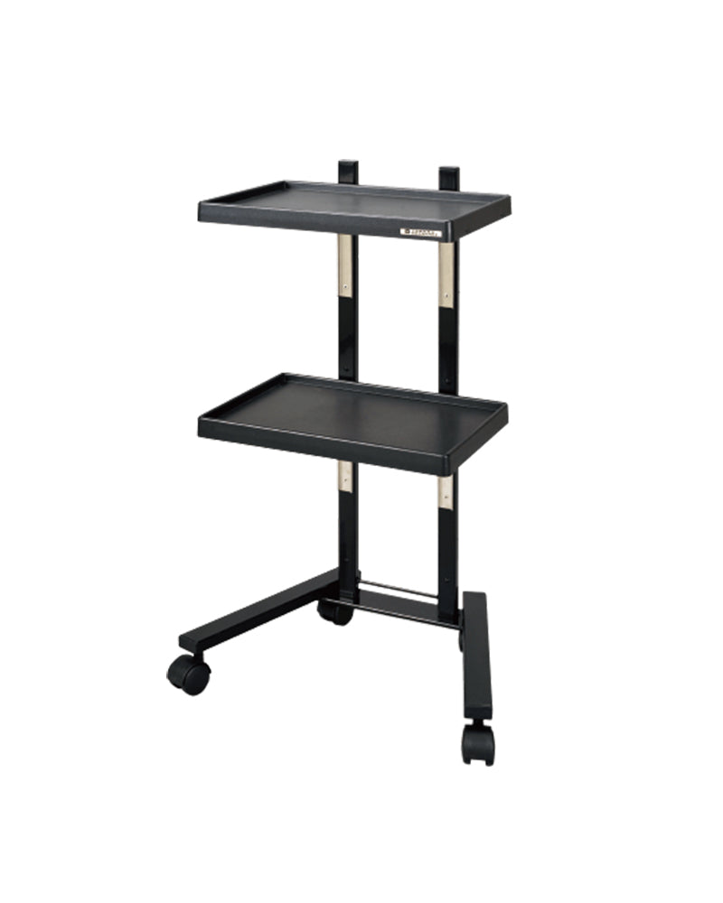 Stack - Carrello per colorazione in plastica nera