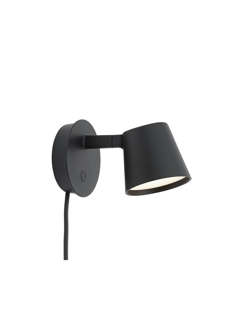 Tip - Lampada da parete nera