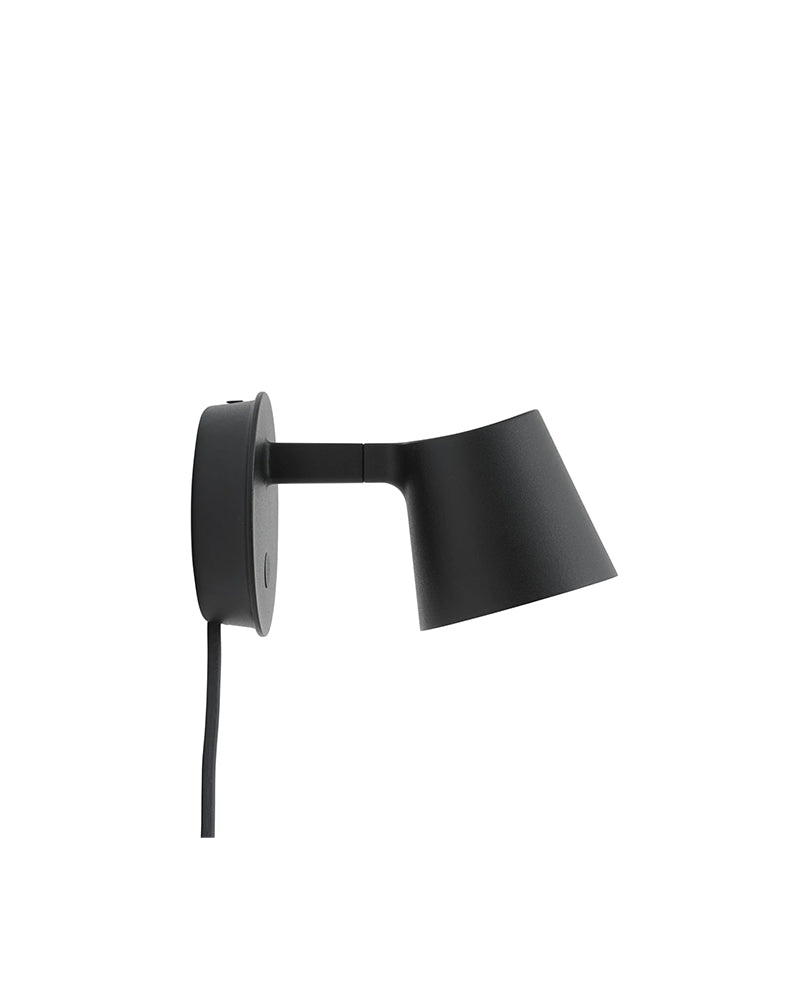 Tip - Lampada da parete nera