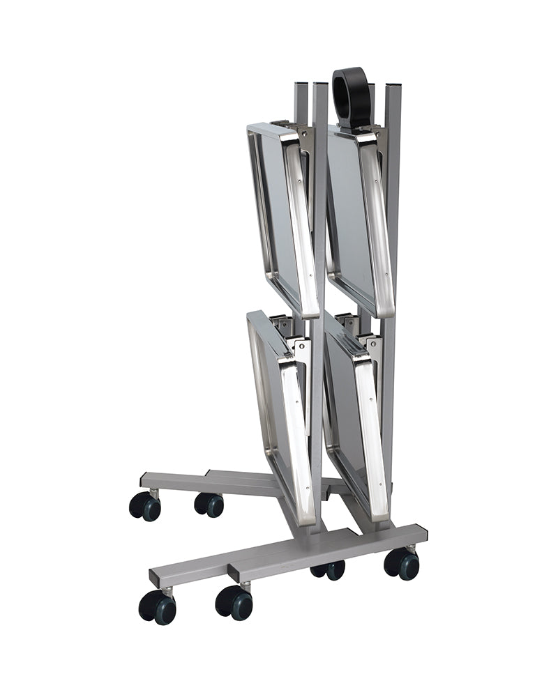 Stack - Carrello per colorazione in acciaio inox