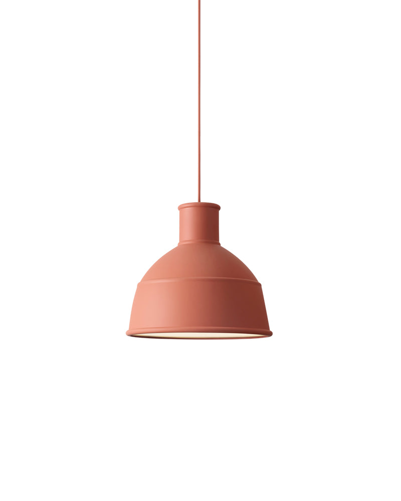 Unfold - Lampadario a sospensione arancione Terracotta