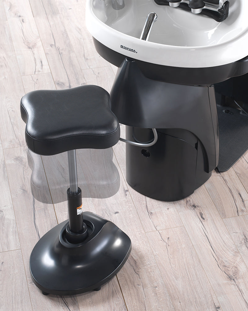 Yume Espoir stool - poltrona da trattamento nera - Ergonomica