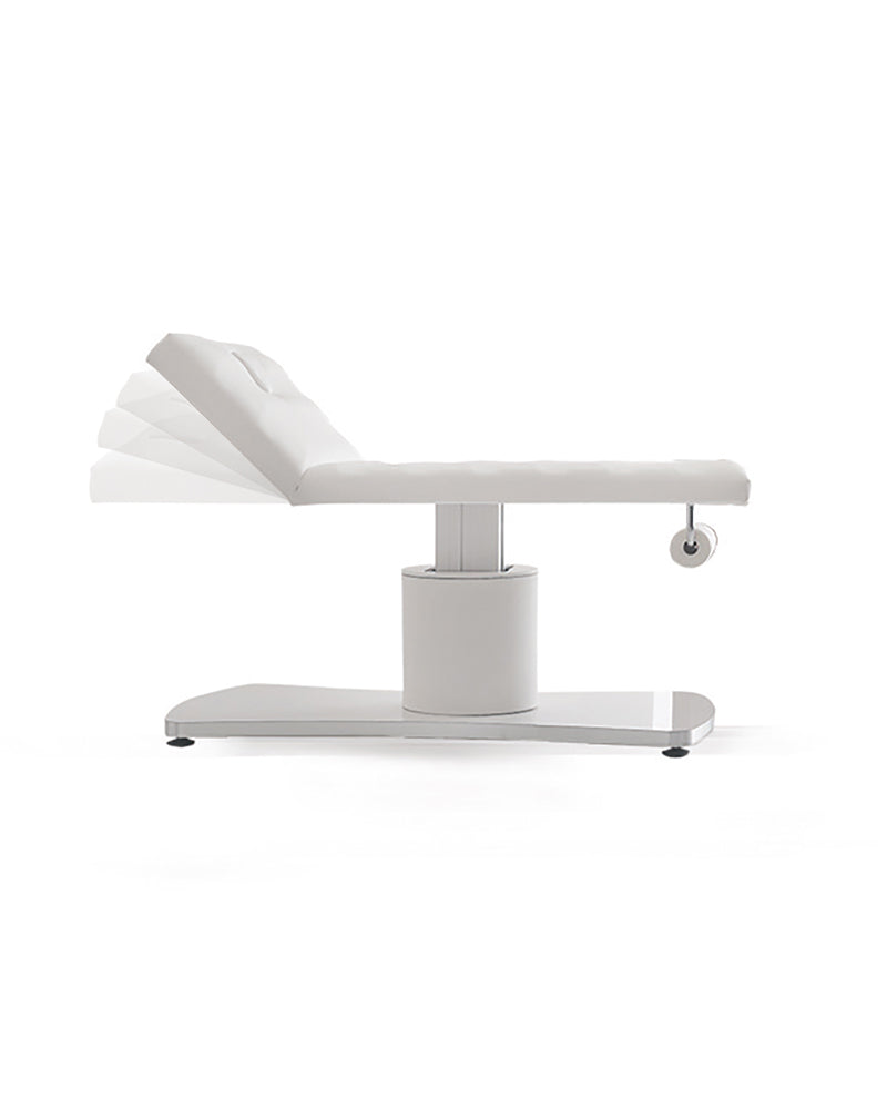 E-Motion - Lettino da massaggio bianco - con motore