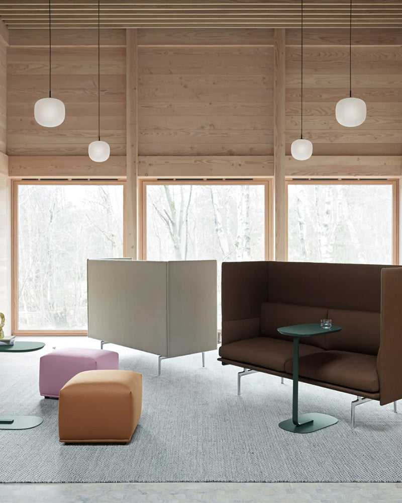 Rime - Lampada a sospensione grigia - ø12