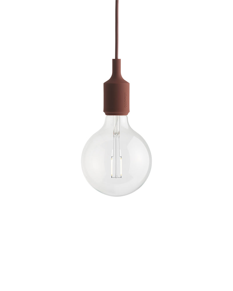 E27 LED - Lampada da soffitto rosso scuro