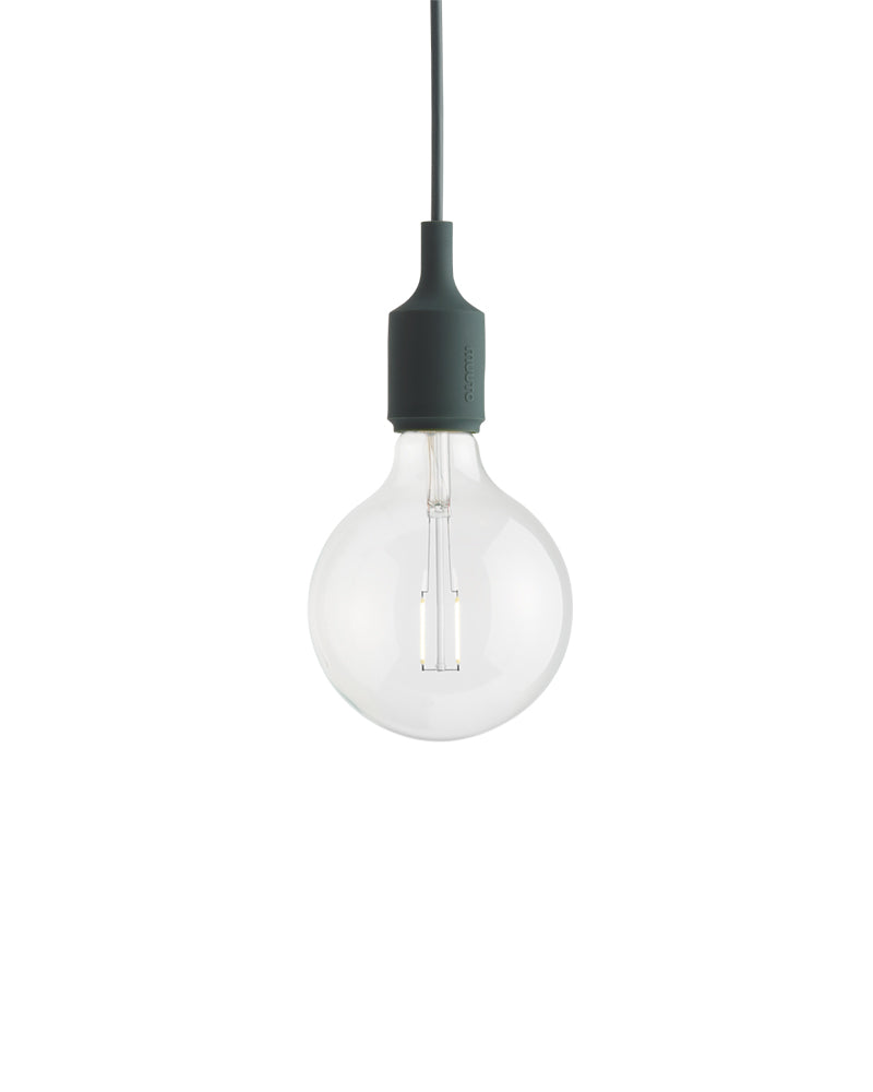 E27 LED - Lampada da soffitto verde scuro