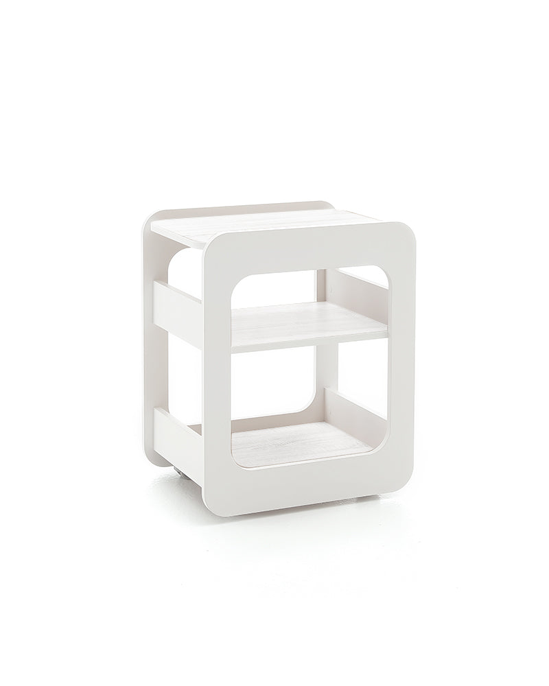 Creo - Carrello da parrucchiere bianco