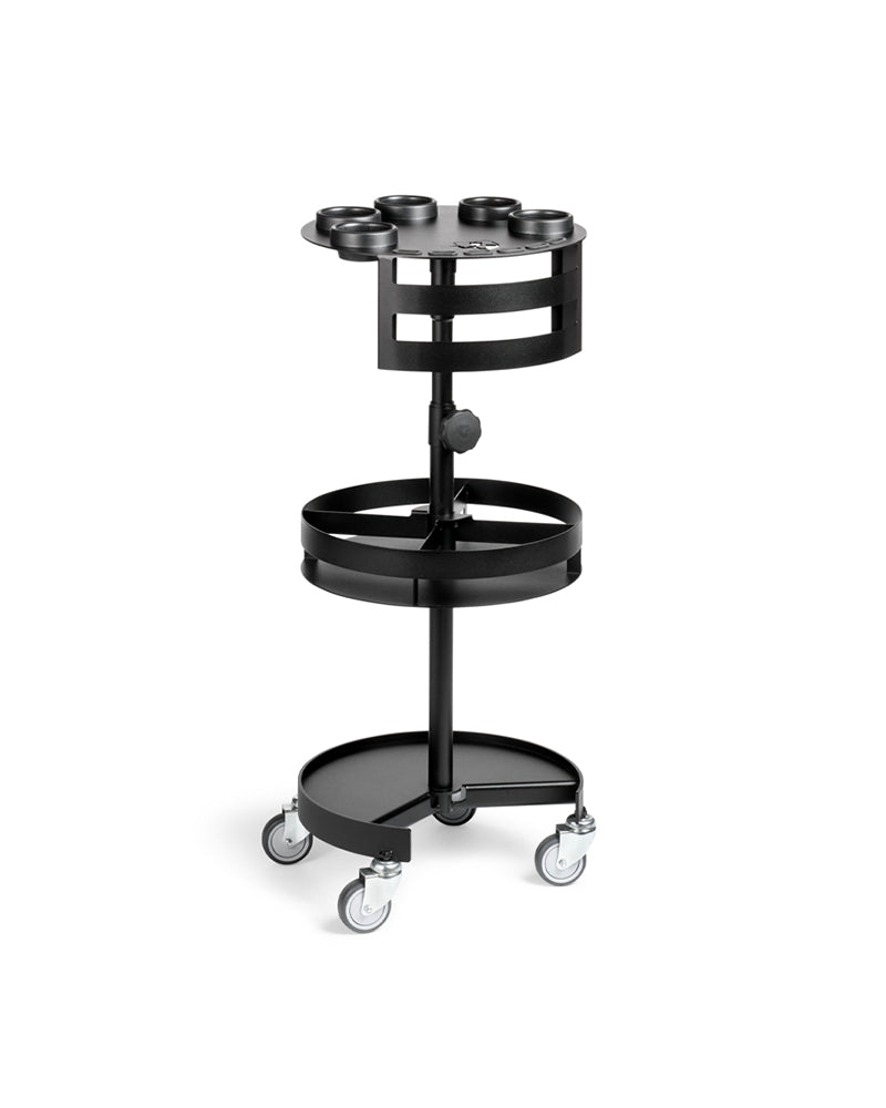 Hairbutler - Carrello per colorazione nero