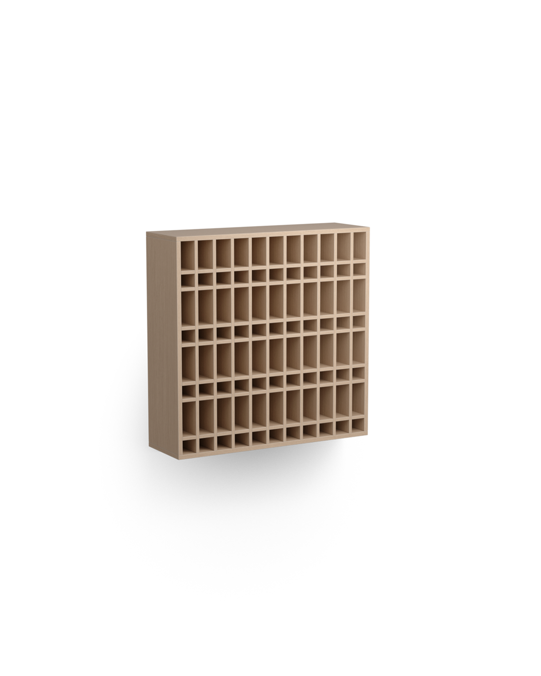 Colorbar scaffale per tubi - Scaffale per tubi colore da parete - Motivo in rovere