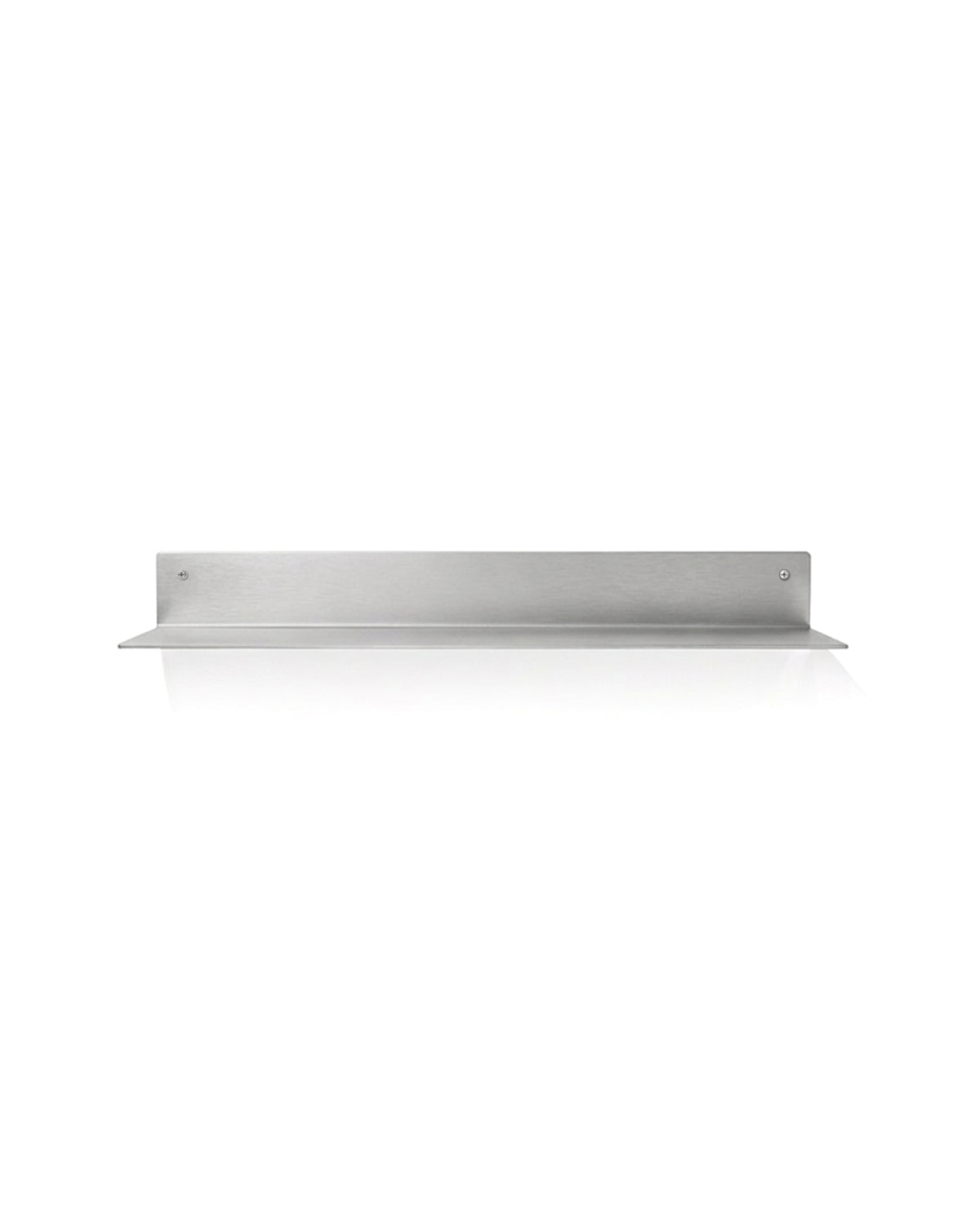 Slim Steel - Ripiano da 76cm in acciaio inox spazzolato