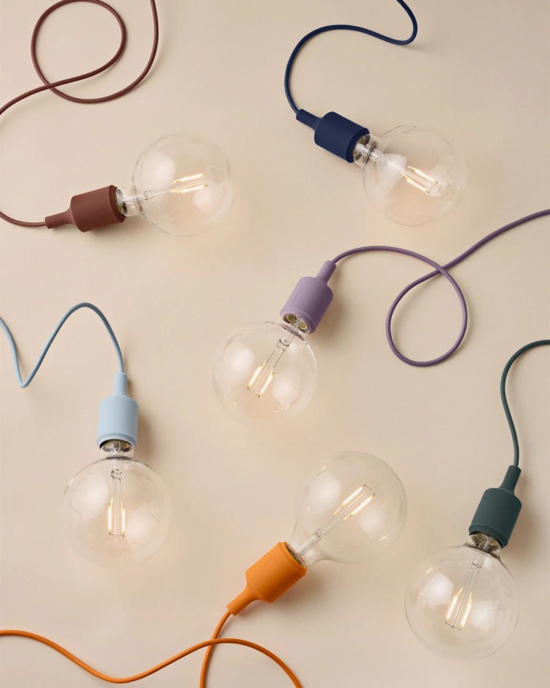 E27 LED - Lampada da soffitto rosso scuro