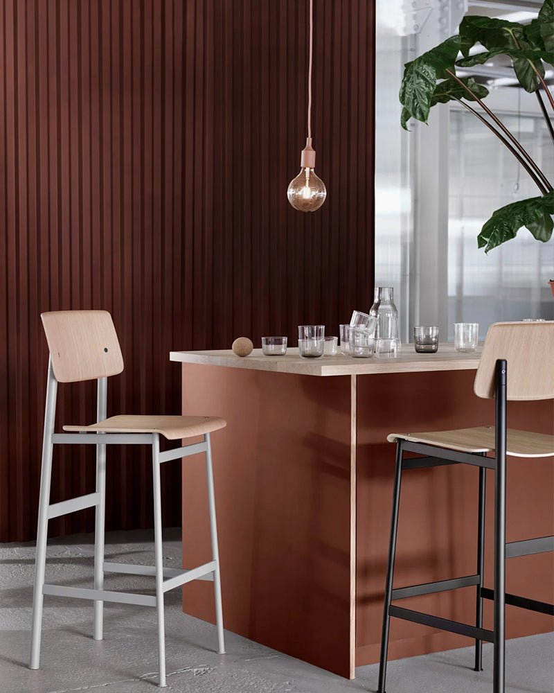 E27 LED - Lampada da soffitto rosso scuro